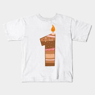 Cake number 1 Kids T-Shirt